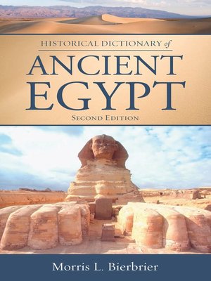 cover image of Historical Dictionary of Ancient Egypt